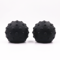Factory custom molded silicon rubber parts hollow rubber ball